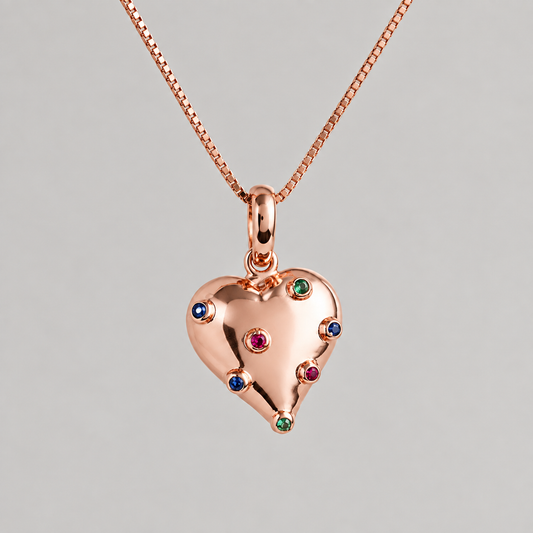 Dije corazón lia